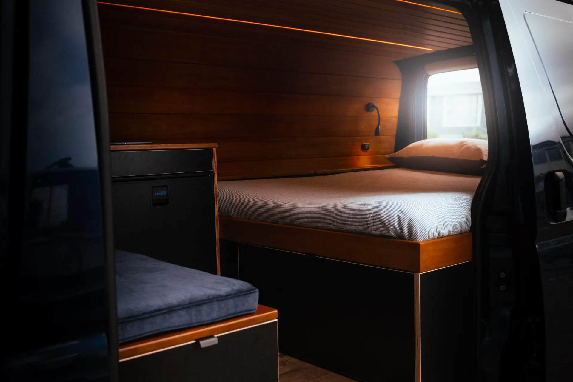 Hiace 200 Series custom fitout by Fins Fitouts